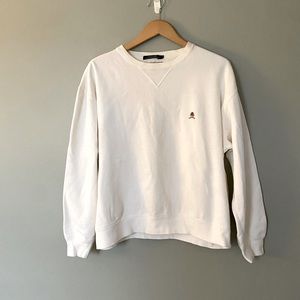 Tommy Hilfiger vintage white crew neck sweatshirt